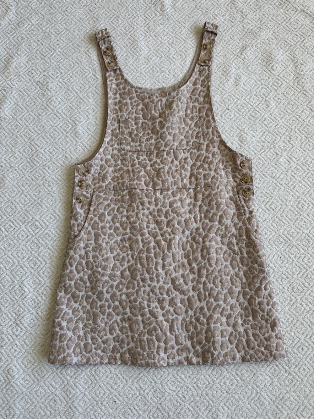 Storia Dress Jumper Animal
Print Tan Cream S